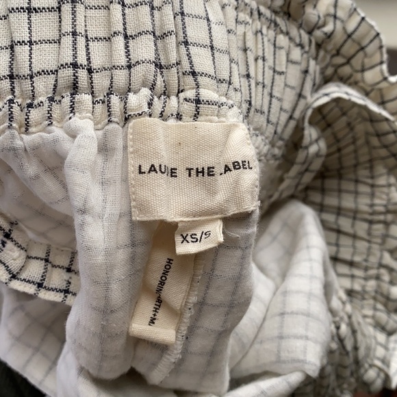 LAUDE the Label Laurel Jumper in natural checker - Picture 6 of 6